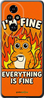 Силиконовый чехол Funny Cat для Huawei Honor 200 Pro - 6786u-3729 изображение 