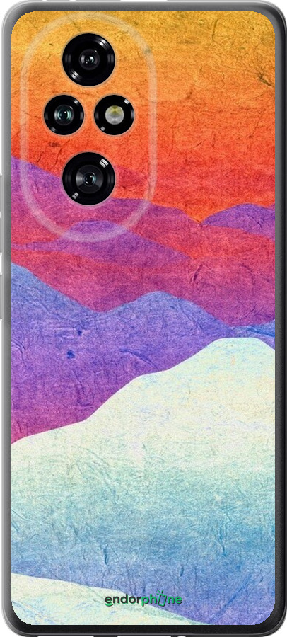 Силіконовий чехол Гірський захід сонця для Huawei Honor 200 Pro - 6479u-3729 изображение 