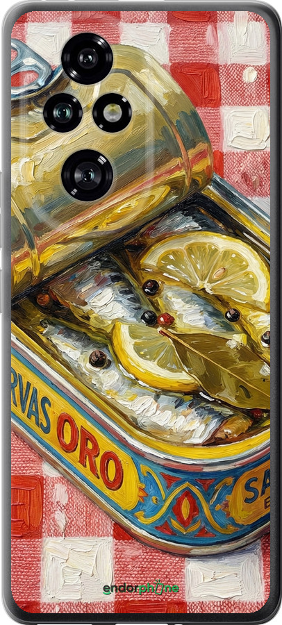 Силиконовый чехол Vintage Sardine Tin Phone для Huawei Honor 200 Pro - 6772u-3729 изображение 