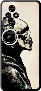 TPU чехол Скелет-меломан v2 для Huawei Honor 200 - 1200b-3731 изображение 