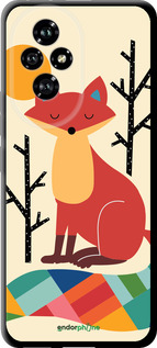 TPU чехол Rainbow fox для Huawei Honor 200 - 4010b-3731 изображение 