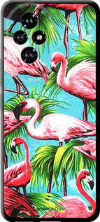 TPU чехол Tropical background для Huawei Honor 200 - 4016b-3731 изображение 