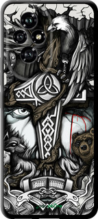 TPU чехол Тату Викинг для Huawei Honor 200 - 4098b-3731 изображение 