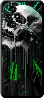 TPU чехол Череп-часы для Huawei Honor 200 - 4100b-3731 изображение 