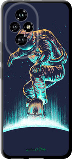 TPU чехол Космонавт на скейтборде для Huawei Honor 200 - 4145b-3731 изображение 