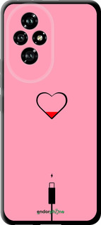 TPU чехол Подзарядка сердца1 для Huawei Honor 200 - 4275b-3731 изображение 