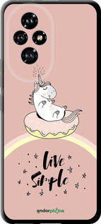 TPU чехол Единорожка в пончике для Huawei Honor 200 - 4282b-3731 изображение 
