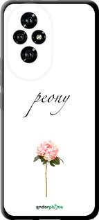 TPU чехол Пион для Huawei Honor 200 - 4366b-3731 изображение 