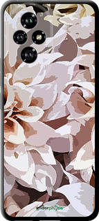 TPU чехол пионы акварелью для Huawei Honor 200 - 4376b-3731 изображение 