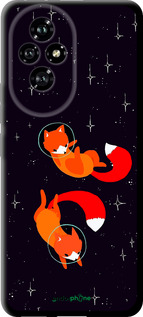 TPU чехол Лисички в космосе для Huawei Honor 200 - 4519b-3731 изображение 