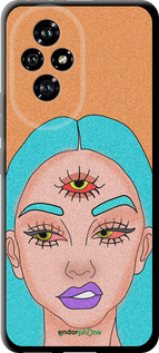 TPU чехол Девушка рисунок для Huawei Honor 200 - 4576b-3731 изображение 