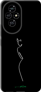 TPU чехол Силуэт1 для Huawei Honor 200 - 4590b-3731 изображение 