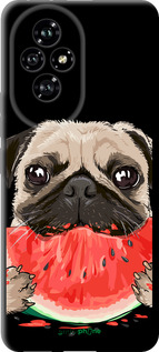 TPU чехол Мопс и арбуз для Huawei Honor 200 - 4665b-3731 изображение 