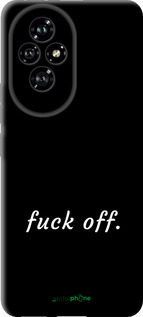 TPU чехол Fuck off для Huawei Honor 200 - 4731b-3731 изображение 