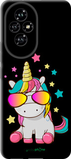 TPU чехол Единорог в очках для Huawei Honor 200 - 4879b-3731 изображение 