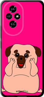 TPU чехол Весёлый мопс для Huawei Honor 200 - 4908b-3731 изображение 