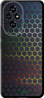 TPU чехол Переливающиеся соты для Huawei Honor 200 - 498b-3731 изображение 