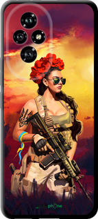 TPU чехол Украинка с оружием для Huawei Honor 200 - 5316b-3731 изображение 