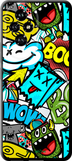 TPU чехол Стикеры v4 для Huawei Honor 200 - 5508b-3731 изображение 