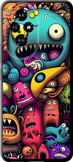 TPU чехол Смішні монстри для Huawei Honor 200 - 5549b-3731 изображение 