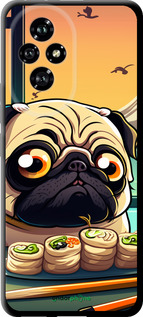 TPU чехол Мопс и суши для Huawei Honor 200 - 5588b-3731 изображение 
