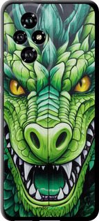 TPU чехол Зелёный дракон для Huawei Honor 200 - 5816b-3731 изображение 