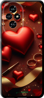 TPU чехол Сердечки v3 для Huawei Honor 200 - 5833b-3731 изображение 