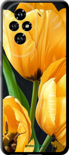 TPU чехол Желтые тюльпаны для Huawei Honor 200 - 5991b-3731 изображение 