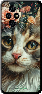 TPU чехол Cats and flowers для Huawei Honor 200 - 6069b-3731 изображение 
