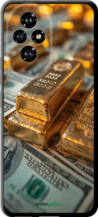 TPU чехол Слитки и доллары для Huawei Honor 200 - 6105b-3731 изображение 