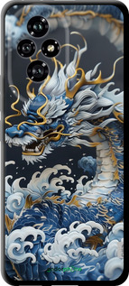 TPU чехол Водяной дракон для Huawei Honor 200 - 6113b-3731 изображение 