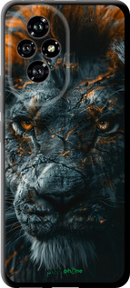 TPU чехол Пламенный лев для Huawei Honor 200 - 6153b-3731 изображение 