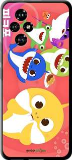 TPU чехол Бейби Шаркс для Huawei Honor 200 - 6305b-3731 изображение 