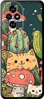 TPU чехол Коты грибы для Huawei Honor 200 - 6321b-3731 изображение 