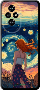 TPU чехол Дівчина Арт для Huawei Honor 200 - 6325b-3731 изображение 