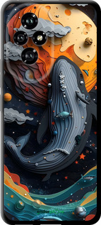 TPU чехол Кит в космосе для Huawei Honor 200 - 6328b-3731 изображение 