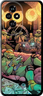 TPU чехол Черепашки нинзя для Huawei Honor 200 - 6346b-3731 изображение 