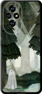 TPU чехол Із зображенням соснового лісу та привида для Huawei Honor 200 - 6420b-3731 изображение 