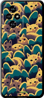 TPU чехол С изображением кошек для Huawei Honor 200 - 6429b-3731 изображение 