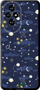 TPU чехол Астрономический узор. Милый дизайн мультяшной вселенной для Huawei Honor 200 - 6446b-3731 изображение 