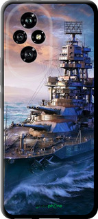 TPU чехол Военный корабль, world of tanks, wargaming для Huawei Honor 200 - 6461b-3731 изображение 