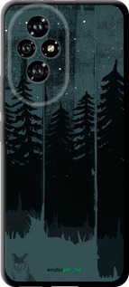 TPU чехол Лиса и ночной лес для Huawei Honor 200 - 6481b-3731 изображение 