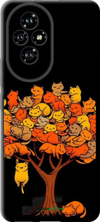 TPU чехол Дерево и котики для Huawei Honor 200 - 6516b-3731 изображение 