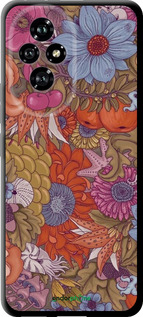 TPU чехол Абстрактные цветы для Huawei Honor 200 - 6526b-3731 изображение 