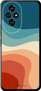 TPU чехол В стиле ретро с волнами для Huawei Honor 200 - 6531b-3731 изображение 