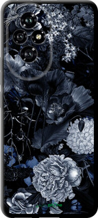 TPU чехол Абстрактный цветочный рисунок в синих тонах для Huawei Honor 200 - 6539b-3731 изображение 