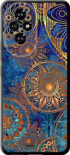 TPU чехол Золотий візерунок для Huawei Honor 200 - 678b-3731 изображение 