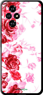 TPU чехол Нарисованные розы для Huawei Honor 200 - 724b-3731 изображение 