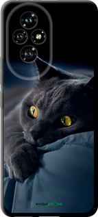 TPU чехол Дымчатый кот для Huawei Honor 200 - 825b-3731 изображение 
