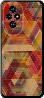 TPU чехол Геометричний візерунок для Huawei Honor 200 - 904b-3731 изображение 